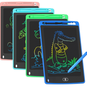 4 Pack LCD Writing Tablet for Kids, 8.5 Inch Colorful Doodle Board Drawing Tablet, Educational Learning Toys Birthday Gifts for Boys Girls Age 3+