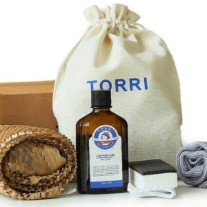 TORRI Leather Care & Conditioner Kit, Condition, Restore & Protect All Luxury Leather Items - Purses, Shoes, Furniture, Car Seats, Tack & More | Non-Toxic & Safe Any Colors